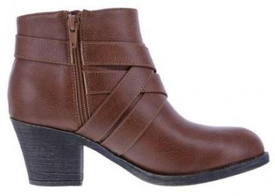 Payless Tori Ankle Strap Boots cognac.jpg