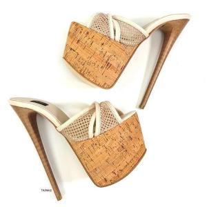 Cream Cork Detail Fishnet High Heel Mules _ Tajna Shoes_5.jpg